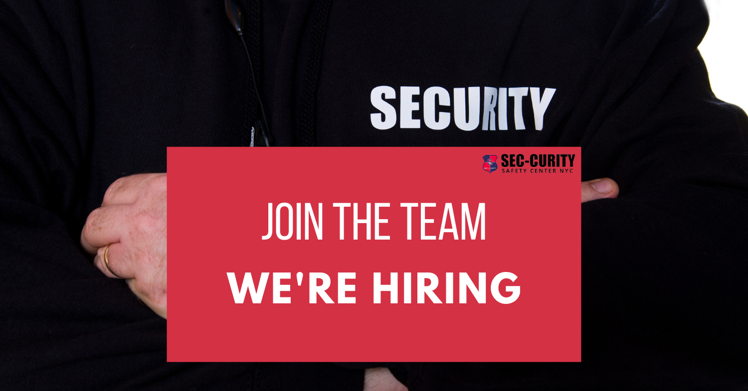 We're Hiring - RETAIL SECURITY GUARD SERVICES (East Harlem)